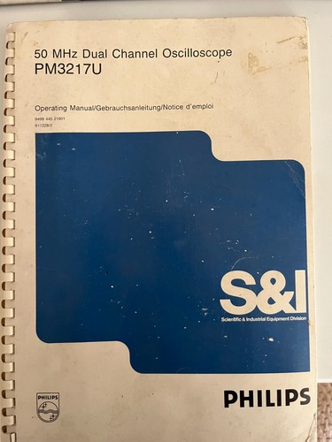 Phillips pm3217u 50mhz dual - pm3217u,